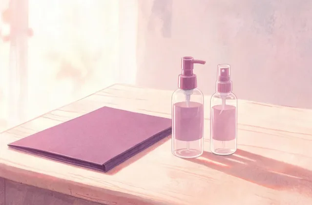 Skin toner procurement communication sketch